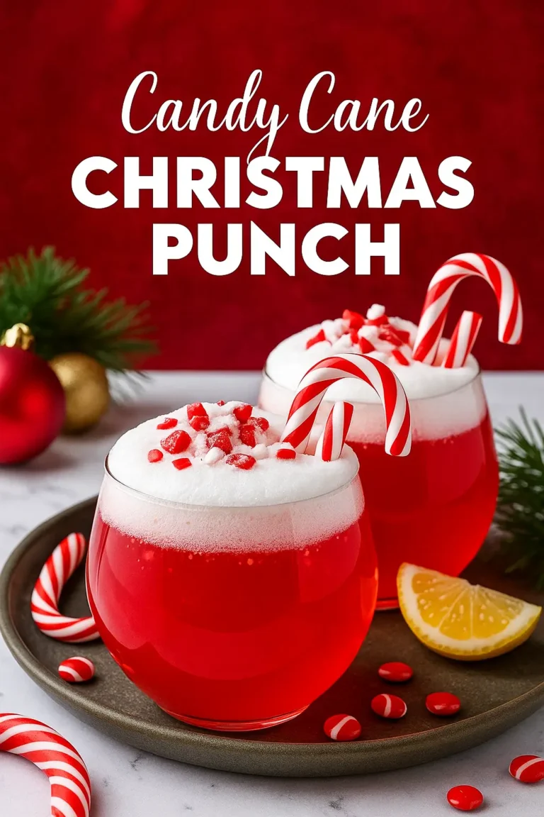 Candy Cane Christmas Punch 3 Candy Cane Christmas Punch