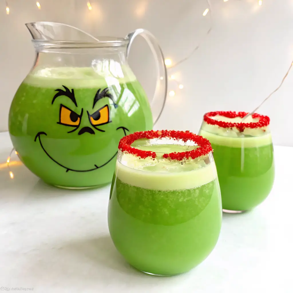 Grinch Punch – Festive Green Holiday Drink for Christmas Cheer