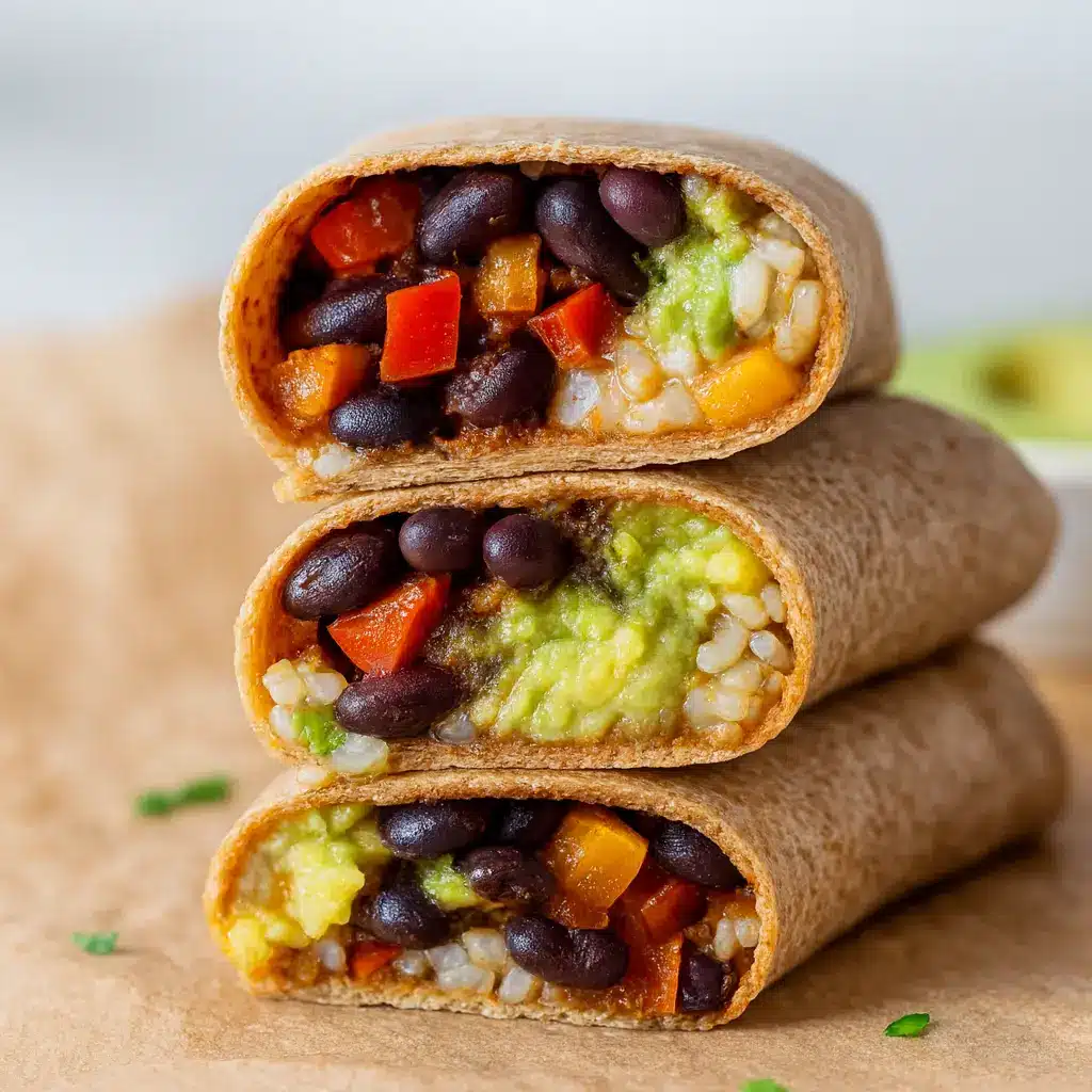 Black Bean & Avocado Wraps – Easy Flavor-Packed Veggie Wrap Recipe