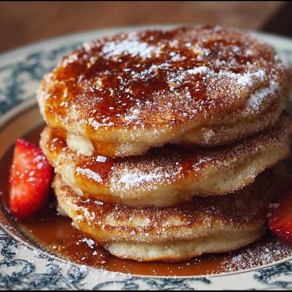Spanish Churro-Inspired Pancakes: A Breakfast Delight! 6 Spanish Churro-Inspired Pancakes: A Breakfast Delight!