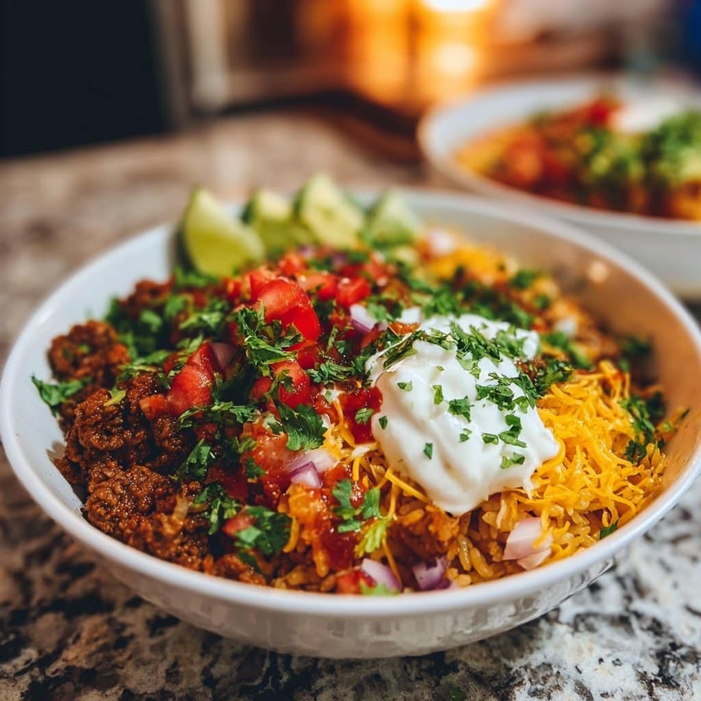 Taco Rice Bowl