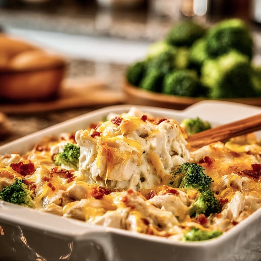 Creamy Low Carb Chicken Casserole