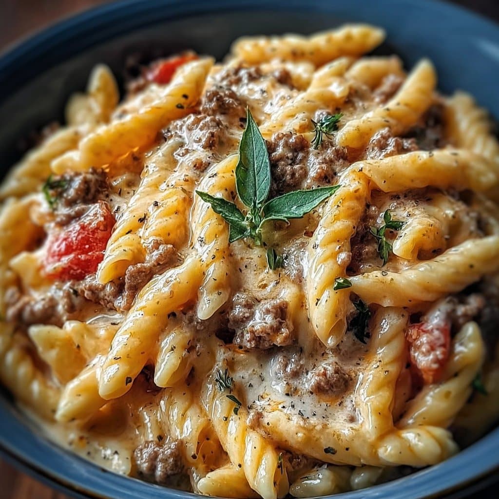 Creamy Rotel Pasta with Ground Beef for Cozy Weeknight Dinners 6 Creamy Rotel Pasta with Ground Beef for Cozy Weeknight Dinners