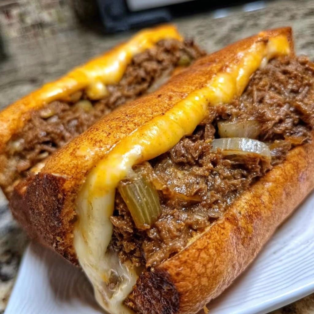 Philly Cheesesteak Sloppy Joes