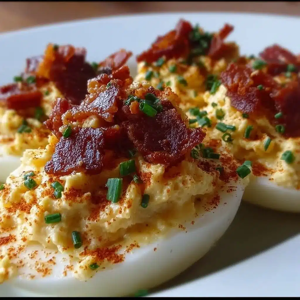 Million Dollar Bacon Deviled Eggs