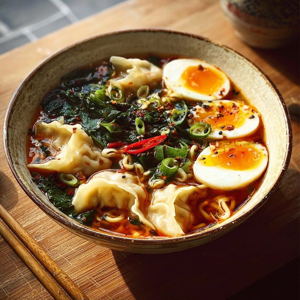 Dumpling Ramen Bowl