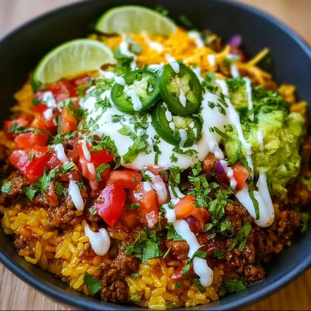Taco Rice Bowl