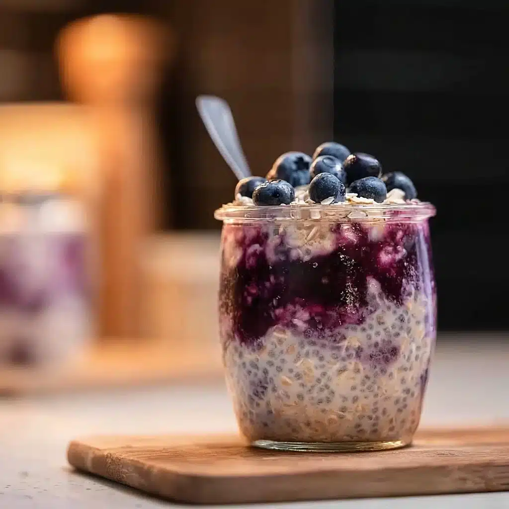 Blueberry Overnight Oats