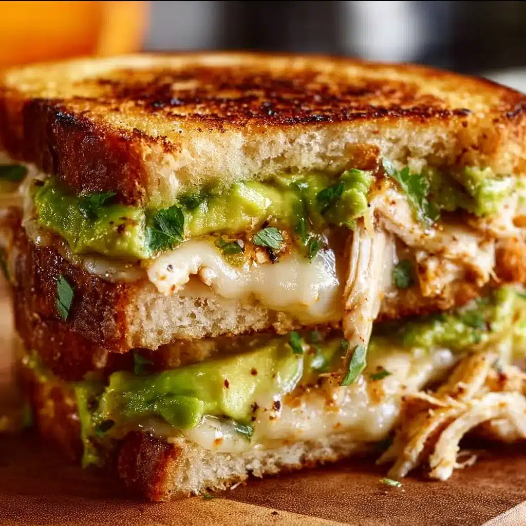 Chicken Avocado Melt Sandwich