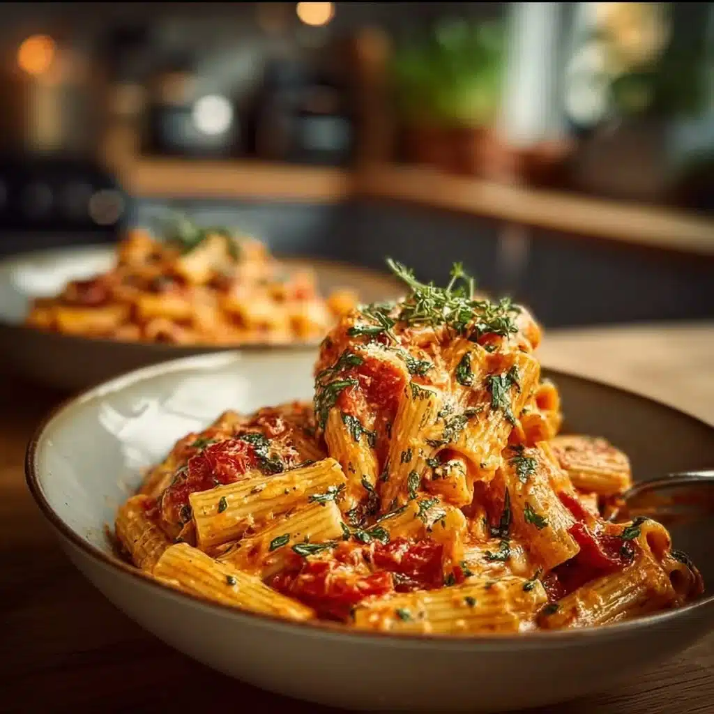 Creamy Tomato Garlic Pasta