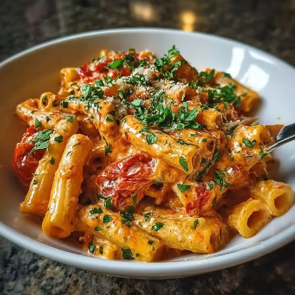 Creamy Tomato Garlic Pasta