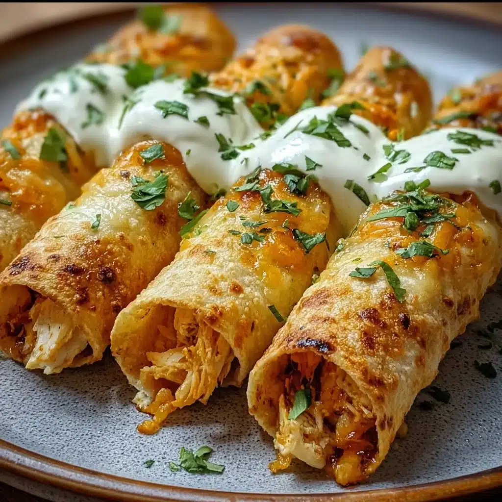 Crispy Chicken Taquitos 6 Crispy Chicken Taquitos