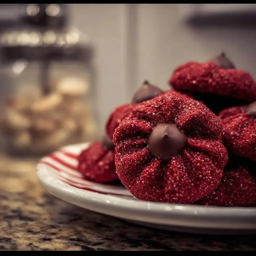 Hershey’s Red Velvet Blossoms
