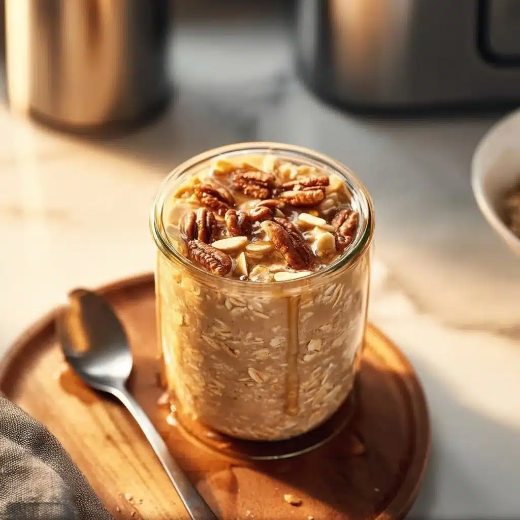 Maple Brown Sugar Overnight Oats